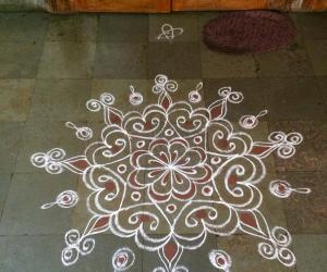 Simple kolam 