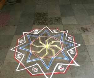 Fusion kolam