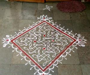 Navarathiri kolam