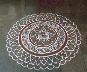 Navarathiri- Pooja kolam