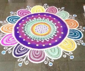 Diwali rangoli 1