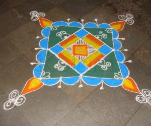 Navarathiri kolam