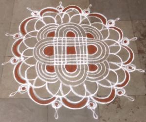 freehand kolam