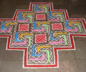 Margazhi chikku kolam 4