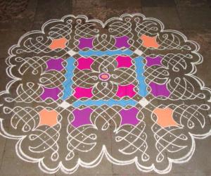 Margazhi chikku kolam 3