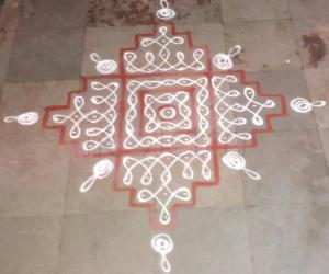 simple kolam