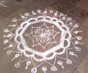 Simple kolam