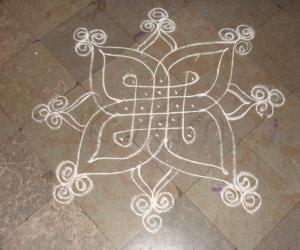 Simple kolam