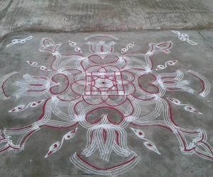 Friday kolam