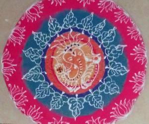 Rangoli: Ganesh Chathurthi Rangoli 