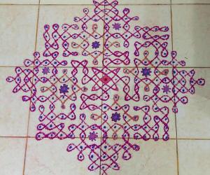 Margazhi  Kolam 04- Dec. 2016