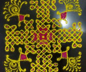 Margazhi  Kolam 07- Dec. 2016