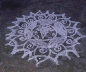 small rangoli