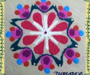 DD Mandana kolam design