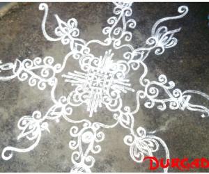 DD Friday kolam