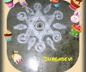 DD pooja kolam