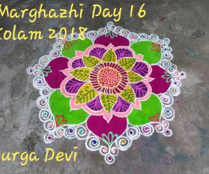 Marghazhi Kolam 2018 Day 16