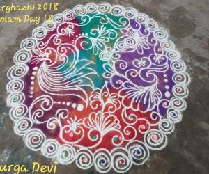 Marghazhi Kolam 2018 Day 18