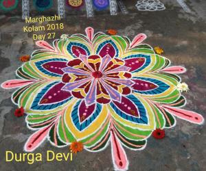 Marghazhi Kolam 2018 Day 27 by DD