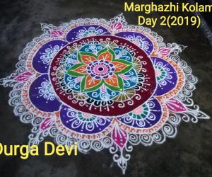 Marghazhi kolam 2019 Day 2 by DD