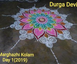 Marghazhi Kolam 2019 Day 1 by DD