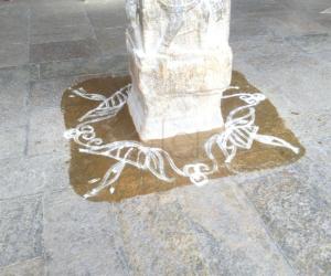 DD MADHURAI MEENATCHI TEMPLE KOLAM 3