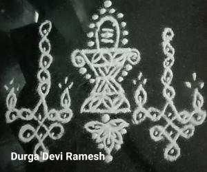 Sivan Diya Kolam for Karthigai Dheepam Special