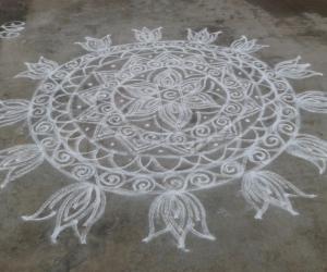 double stroke rangoli