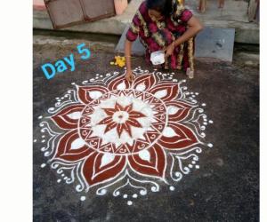 Rangoli: Marghazhi special Alpana kolam