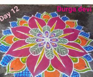 Marghazhi special Colourful mandala kolam