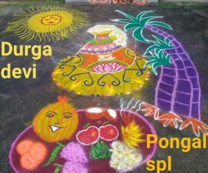 Pongal kolam