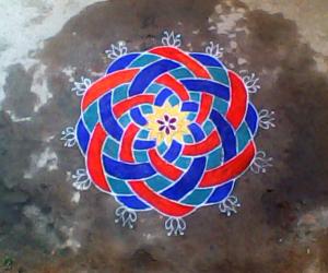 colorful rangoli