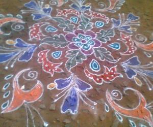 kaanum pongal 2015 kolam