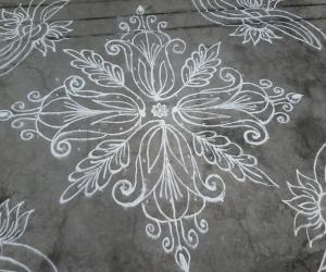 Daily ....Dotted kolam