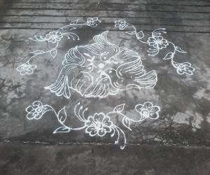 Birds kolam