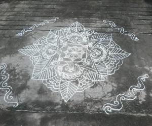 Daily rangoli