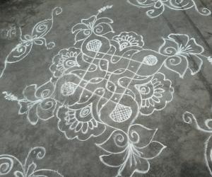 Simple kolam