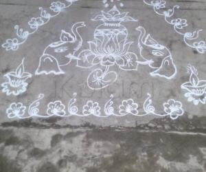 akshaya trutiya rangoli