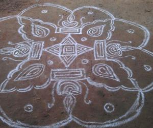 Friday special kolam