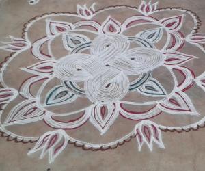 Swastik Rangoli