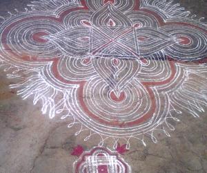 Rangoli: welcome sunday