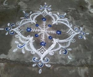 Daily kolam!