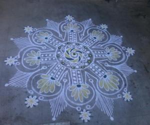 Friday kolam!