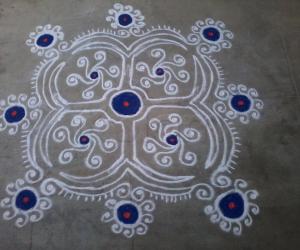 My favorite kolam!