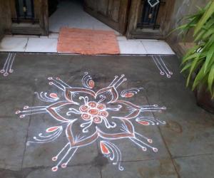 Daily kolam!