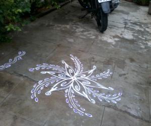 Simple kolam!