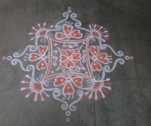 Simple kolam!