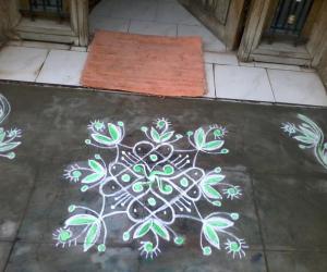 Daily kolam!