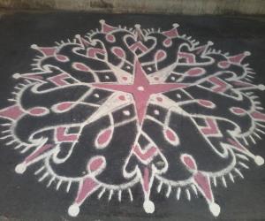 Daily kolam!