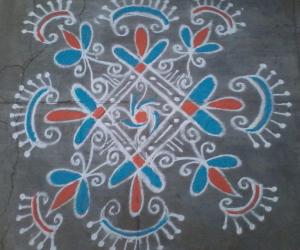 Daily kolam!